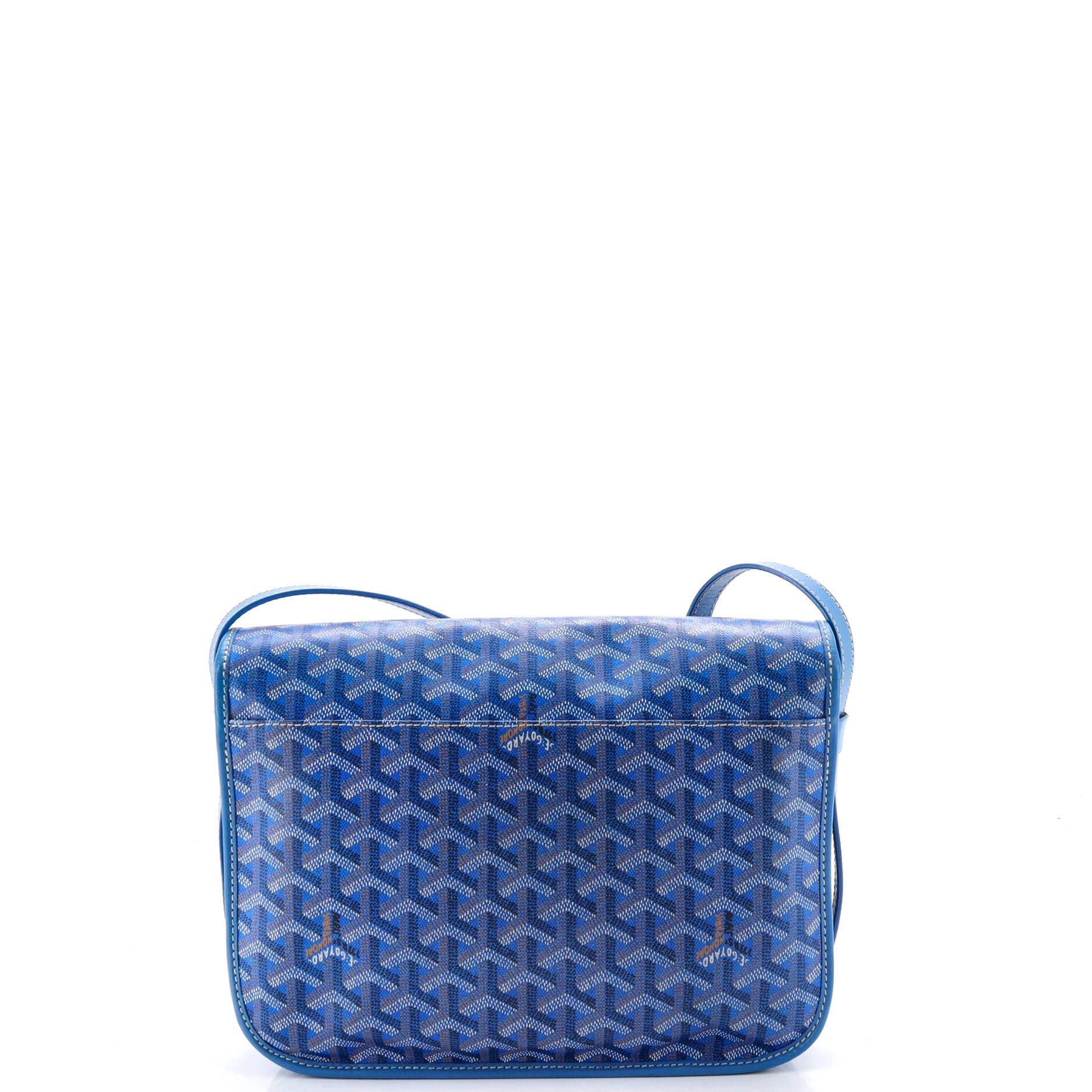 Belvedere Messenger Bag Coated Canvas MM, Alternate, color, Blue