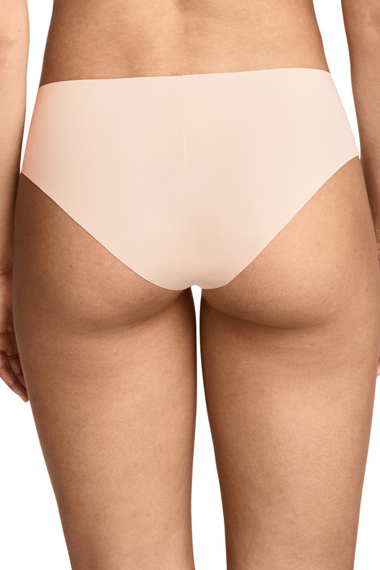 Women's Invisible Edge Cheeky, Alternate, color, Barely Peach