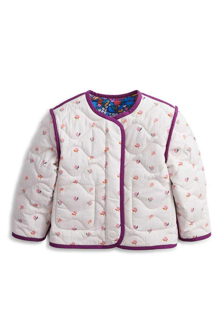 Kids' Reversible Quilted Jacket, Alternate, color, BLUE