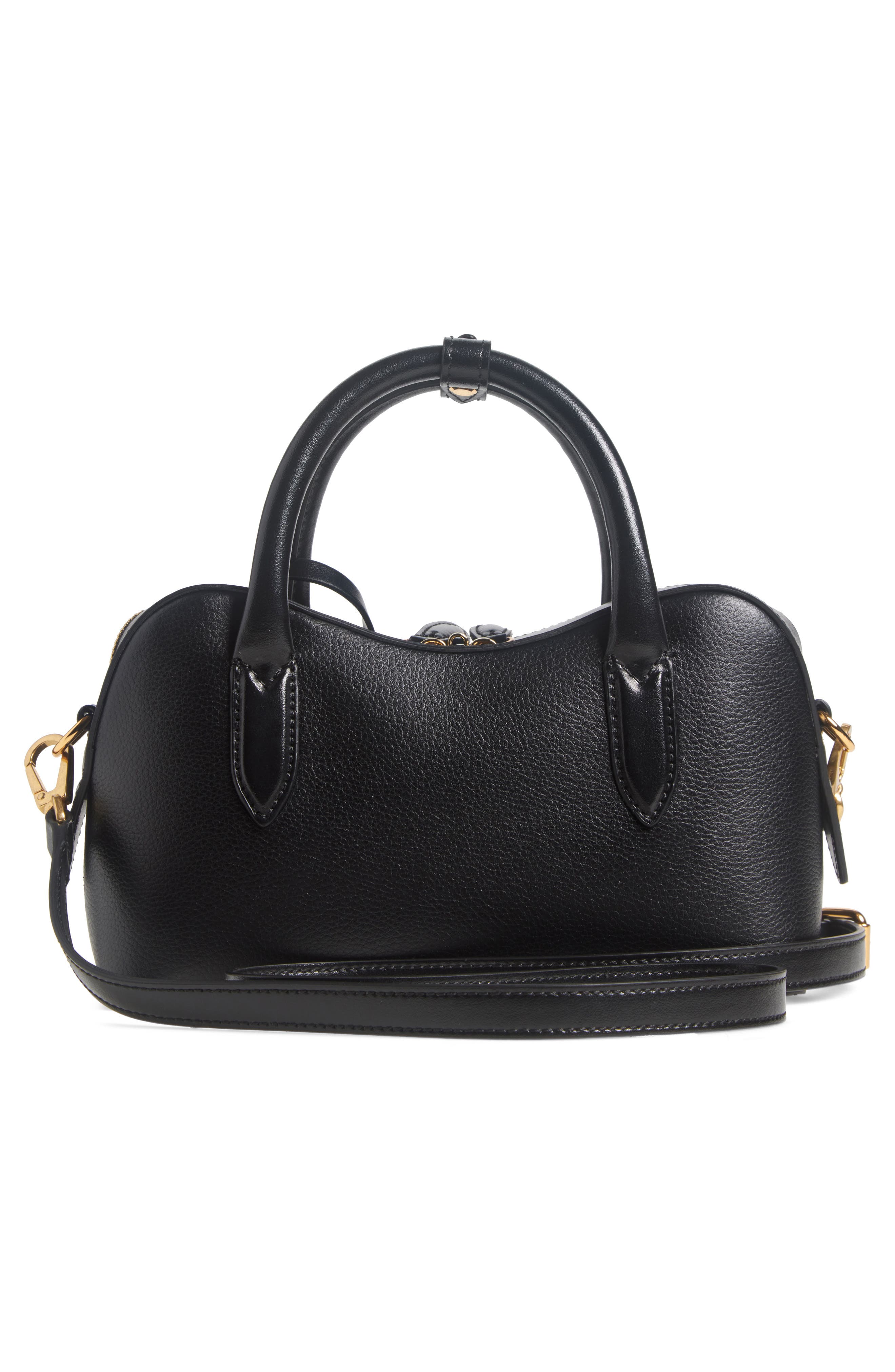 Stella McCartney Ryder Faux Leather Satchel, Alternate, color, 