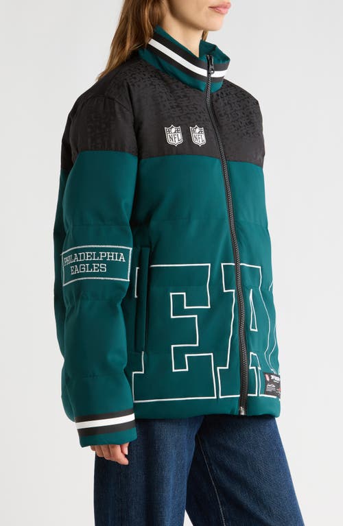 Off Season Nfl Team Water Repellent Puffer Jacket In Green