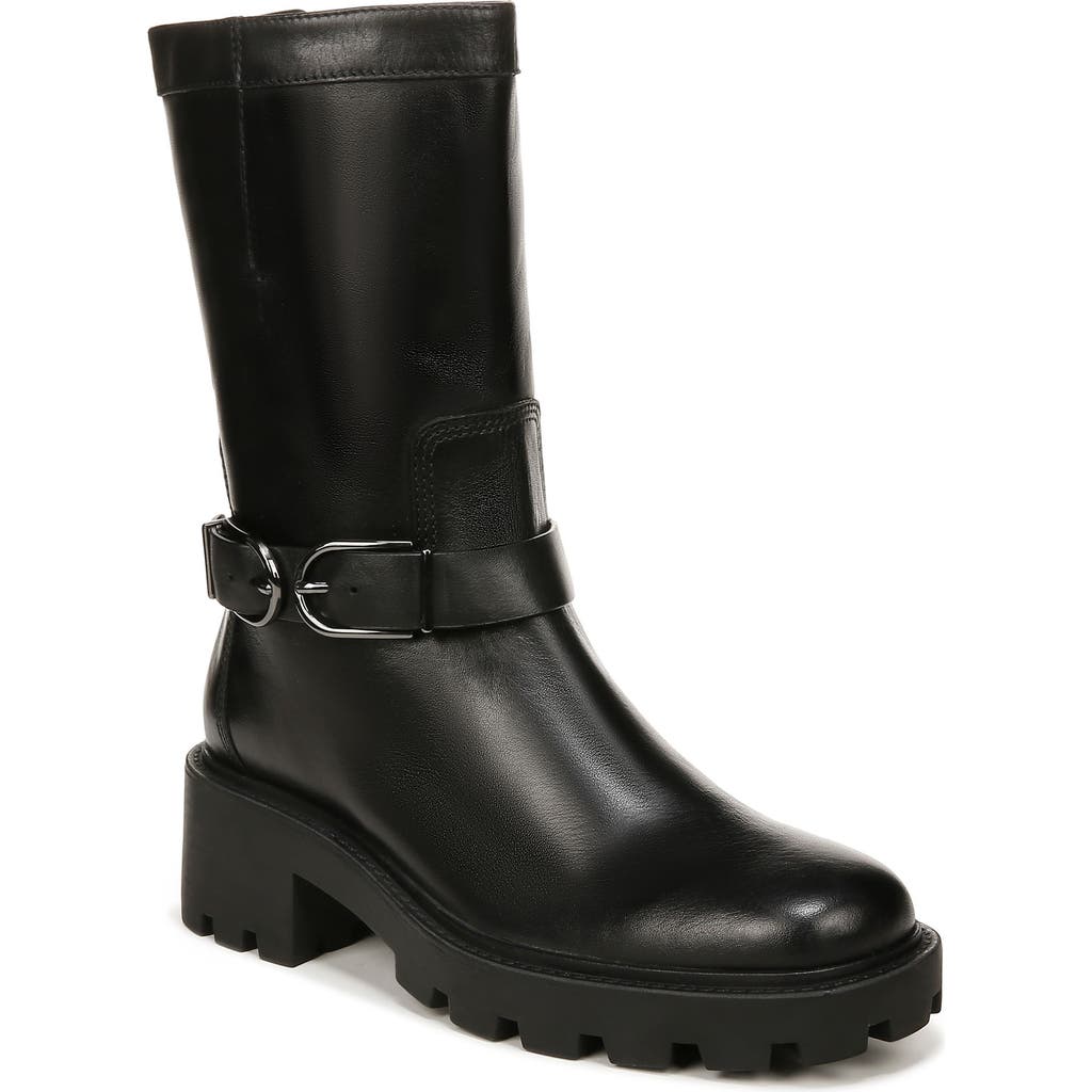 Franco Sarto Elle Lug Boot In Black