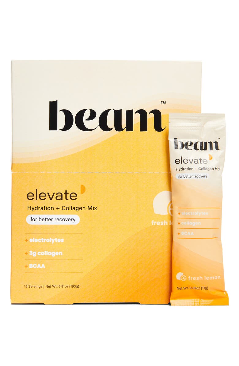 BEAM Elevate Hydration + Collagen Powder Mix, Main, color, 