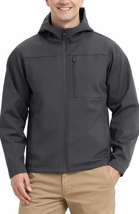 HAWKE & CO Water Resistant Hooded Softshell Jacket