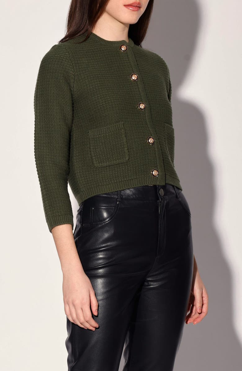 Walter Baker Janis Cardigan, Alternate, color, Olive
