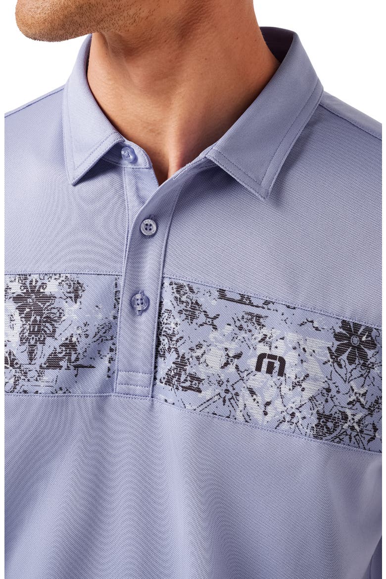 Good Good Chest Stripe Polo, Alternate, color, HEATHER VIOLET STORM