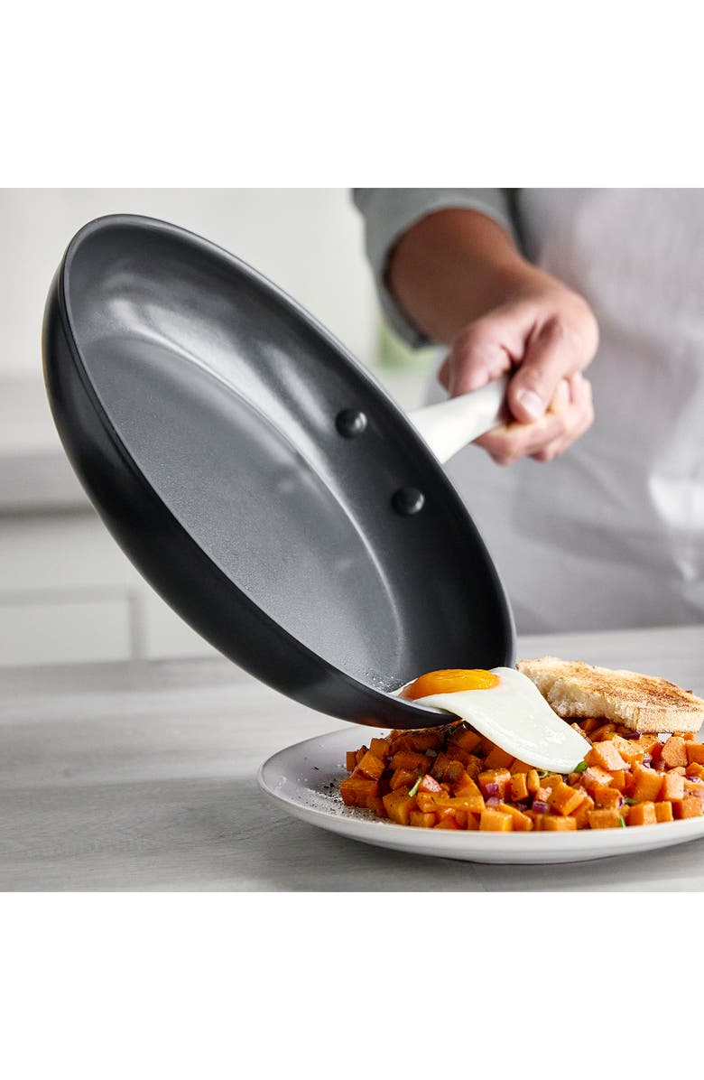 GreenPan Infinite Set of 3 Hard Anodized Fry Pans, Alternate, color,