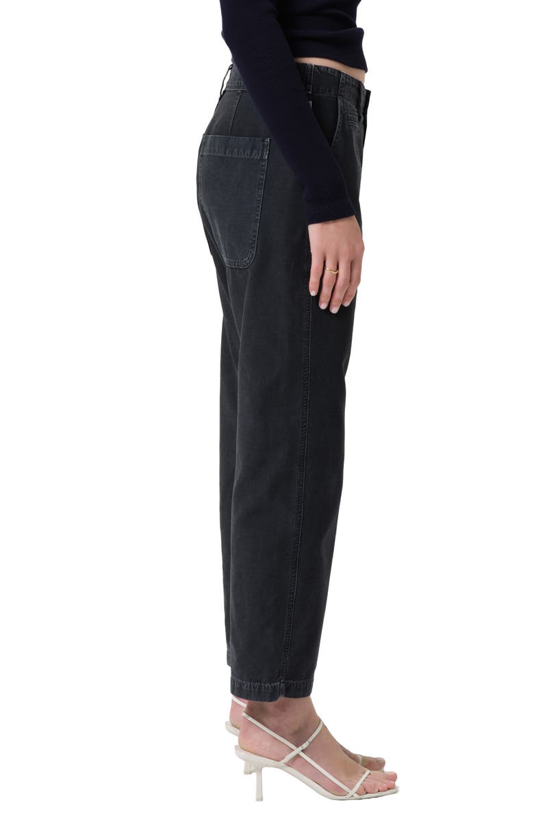 Citizens of Humanity Winslow Utility Ankle Jeans, Alternate, color, Washed Black