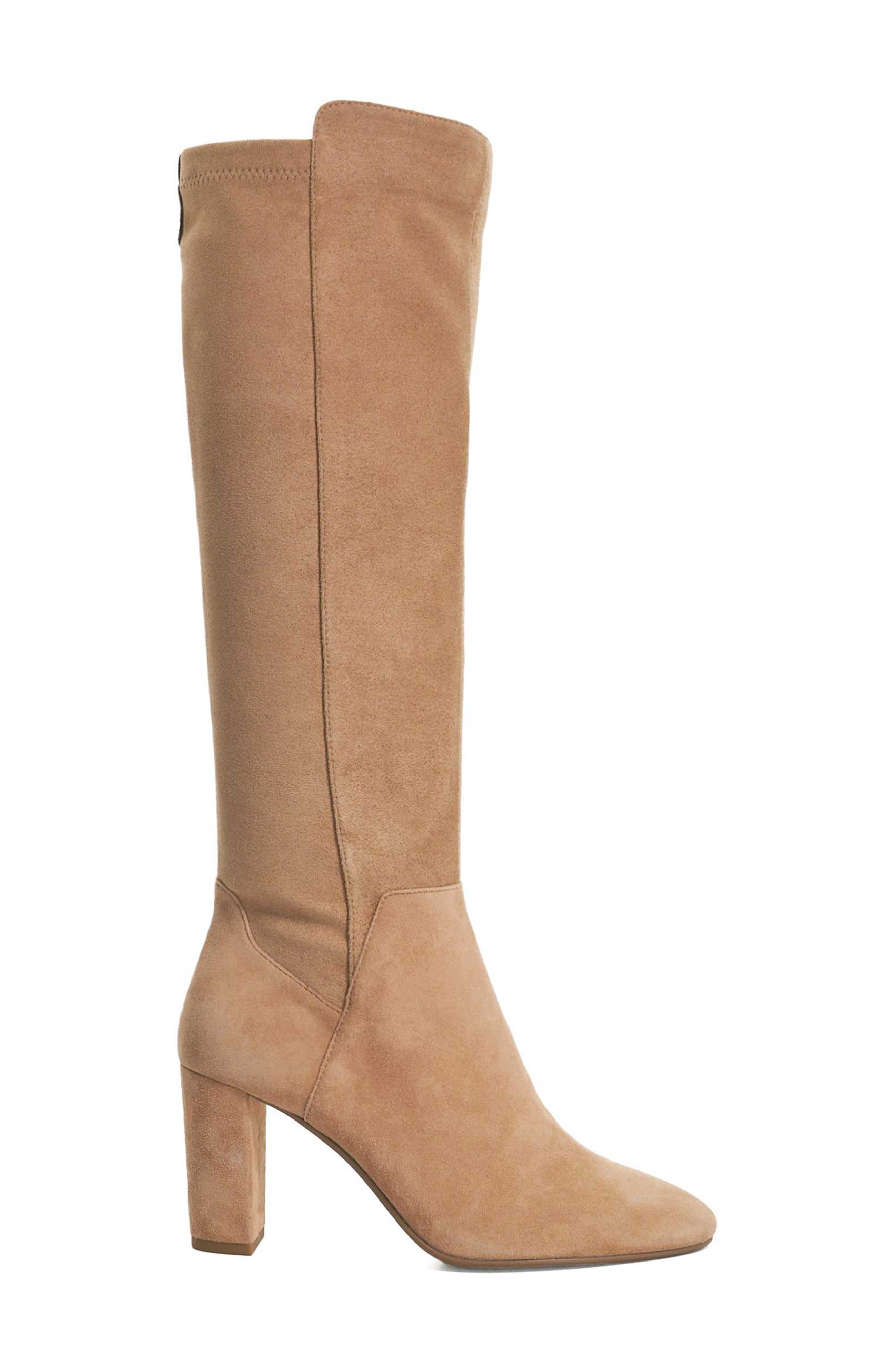 Dune London Sirenaa Knee High Boot, Alternate, color, Camel