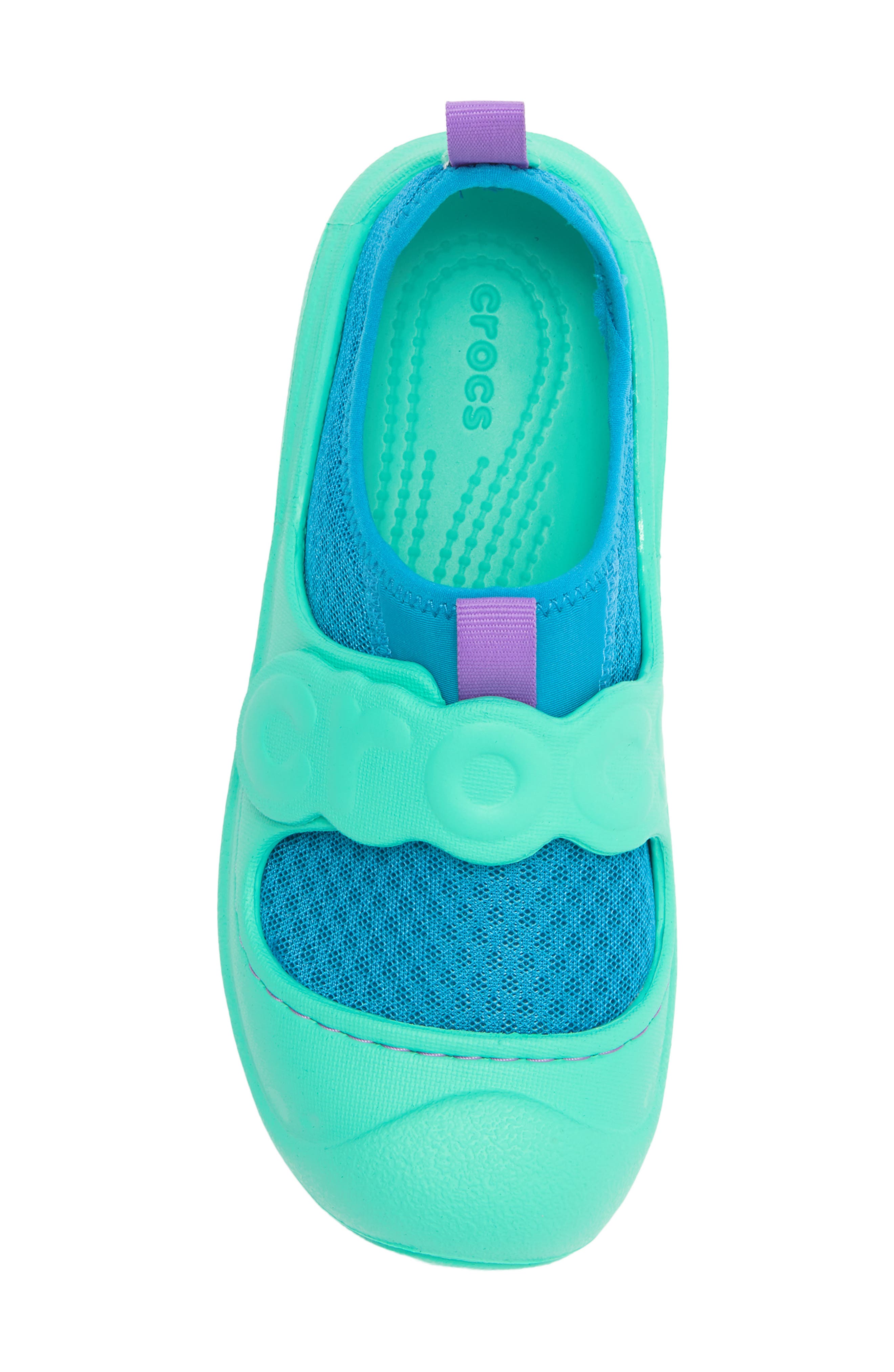 CROCS Kids' Swiftwater Splash Water Shoe, Alternate, color, Marina