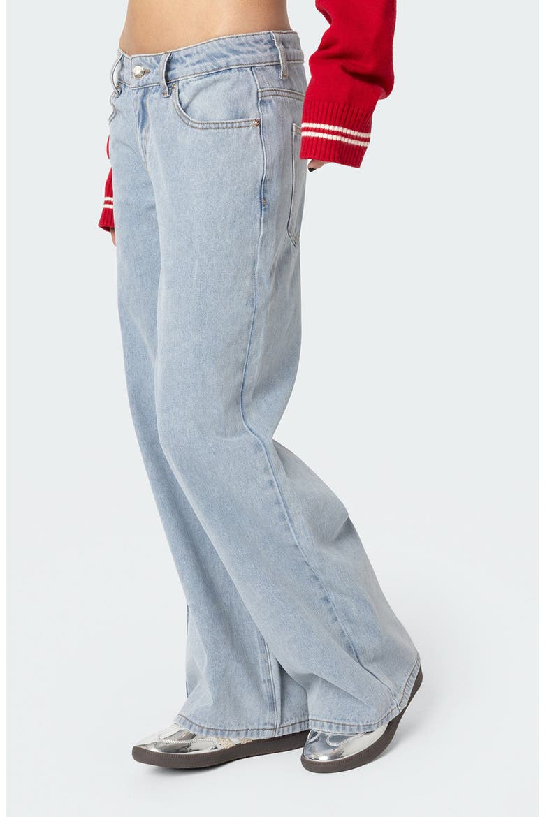 Raelynn Washed Low Rise Jeans, Alternate, color, LIGHT-BLUE