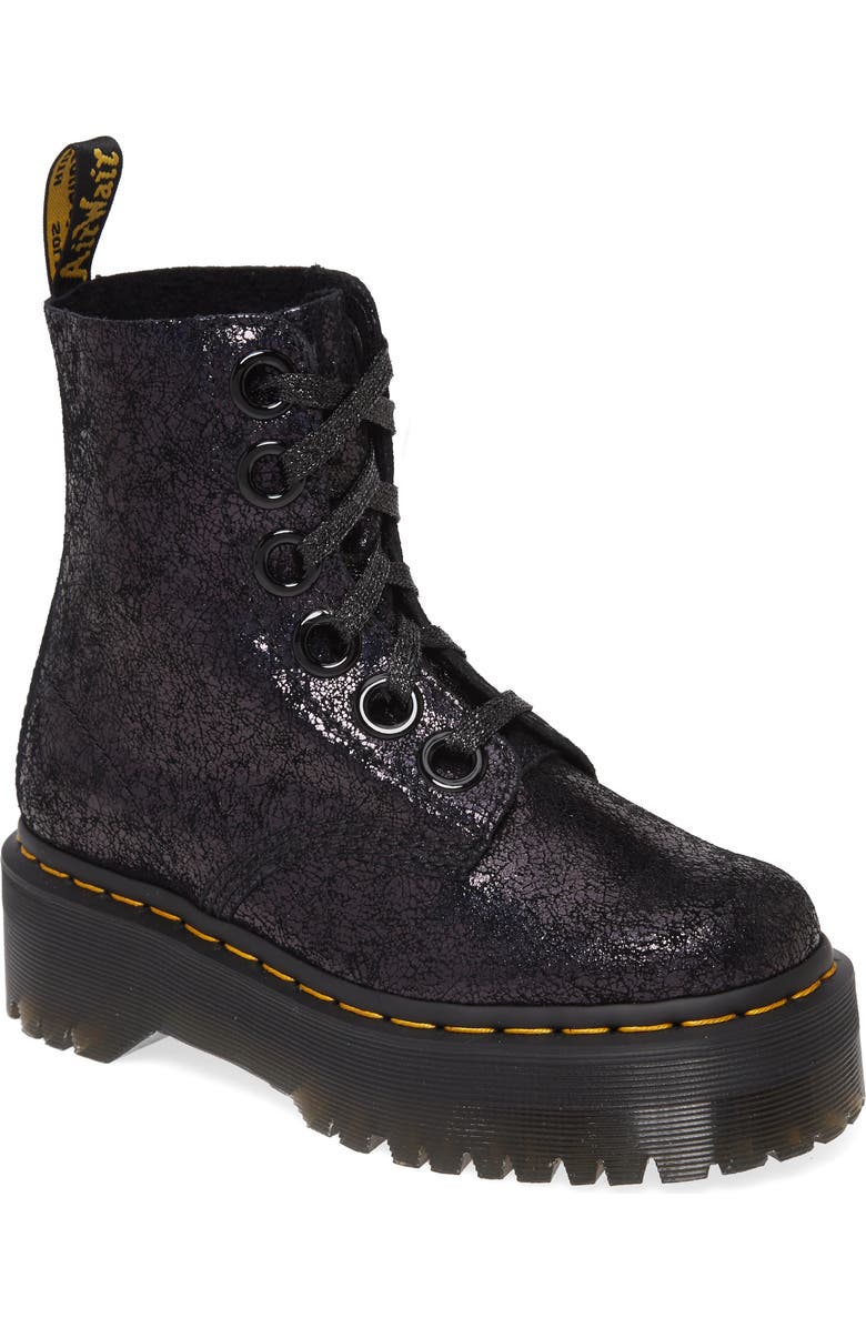 Dr. Martens Molly Crackle Boot, Main, color,