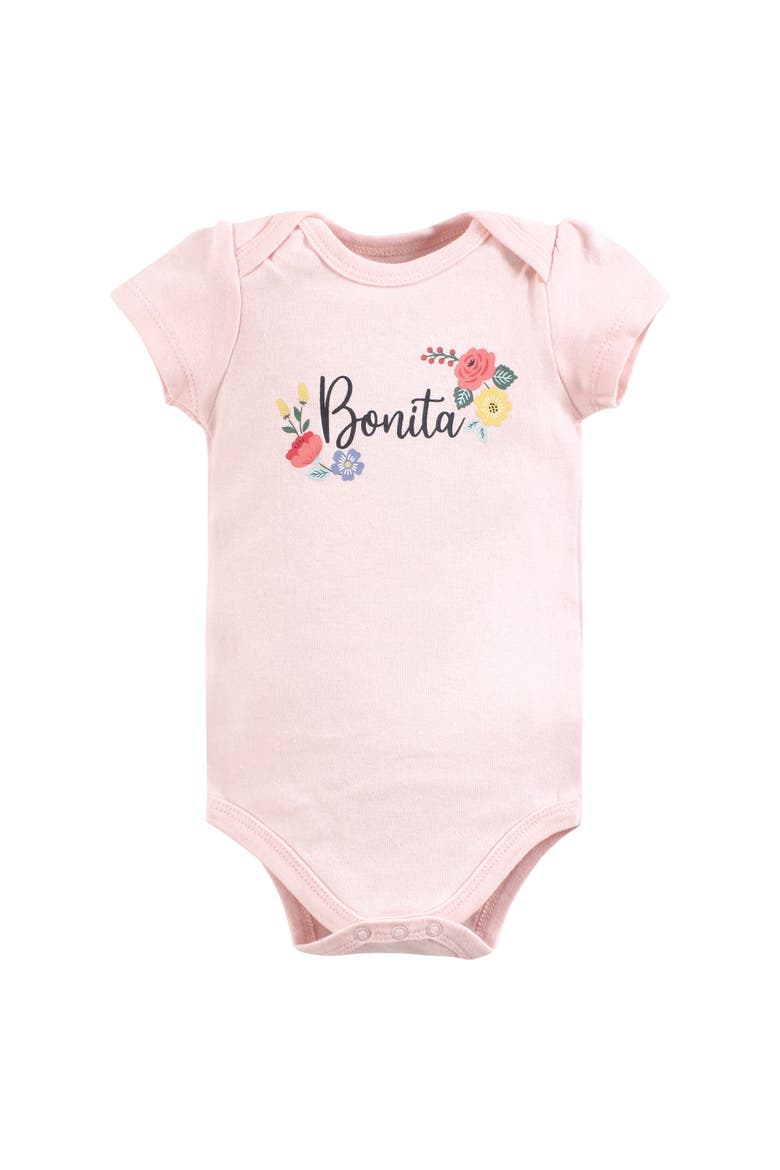 Comfortable All-Cotton Bodysuit 3Pk, Alternate, color, Favorita Botanical Tutu