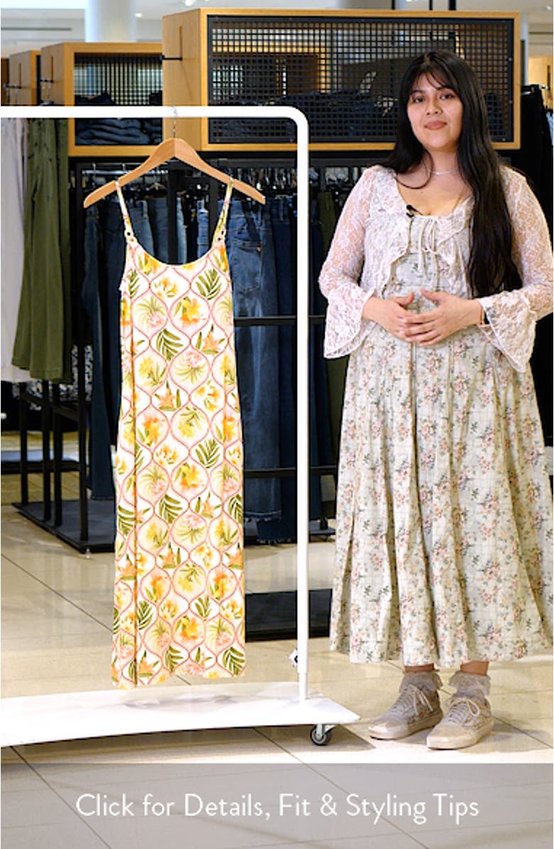 Palm Cover-Up Dress, sales video thumbnail