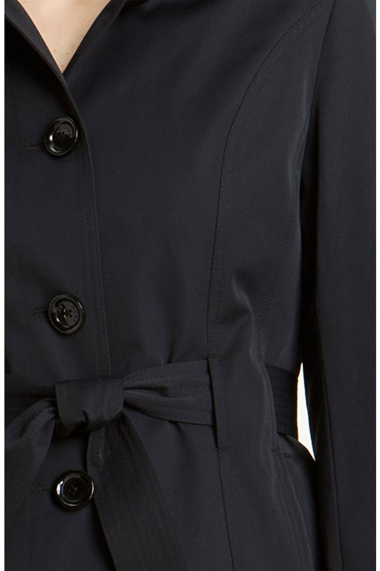 Trench with Detachable Liner, Alternate, color, BLACK