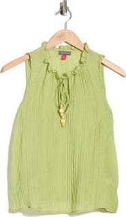 Vince Camuto Front Slit Flowy Shell