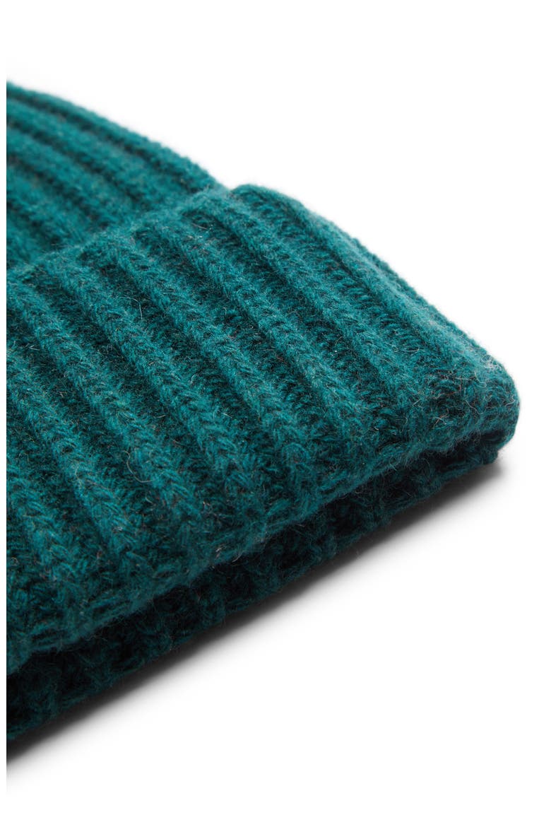 Recycled Cashmere Blend Beanie (Nordstrom Exclusive), Alternate, color, GREEN
