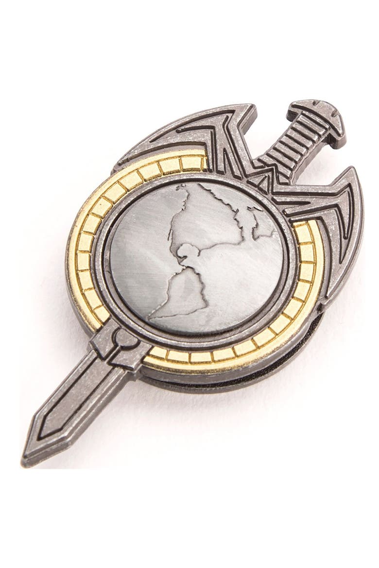 Star Trek, TNG Mirror Universe Magnetic Insignia Badge, Main, color, Multicolored
