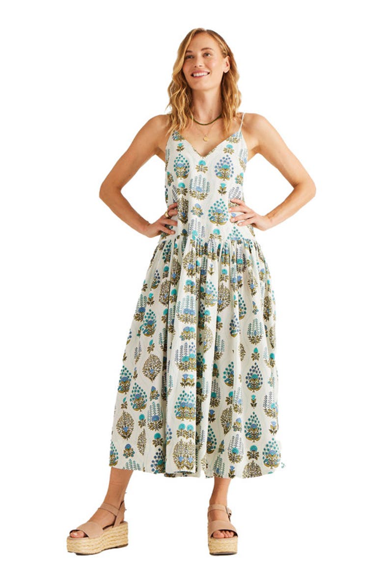 Calypso St. Barth Mika Dress, Alternate, color, French Spring