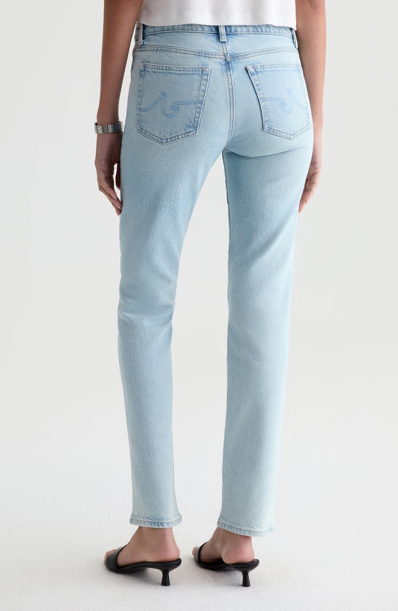 AG Sandra Low Rise Slim Straight Leg Jeans, Alternate, color, Harvest