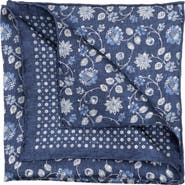 Elizabetta Nunzio - Double Sided Silk Pocket Square for Men