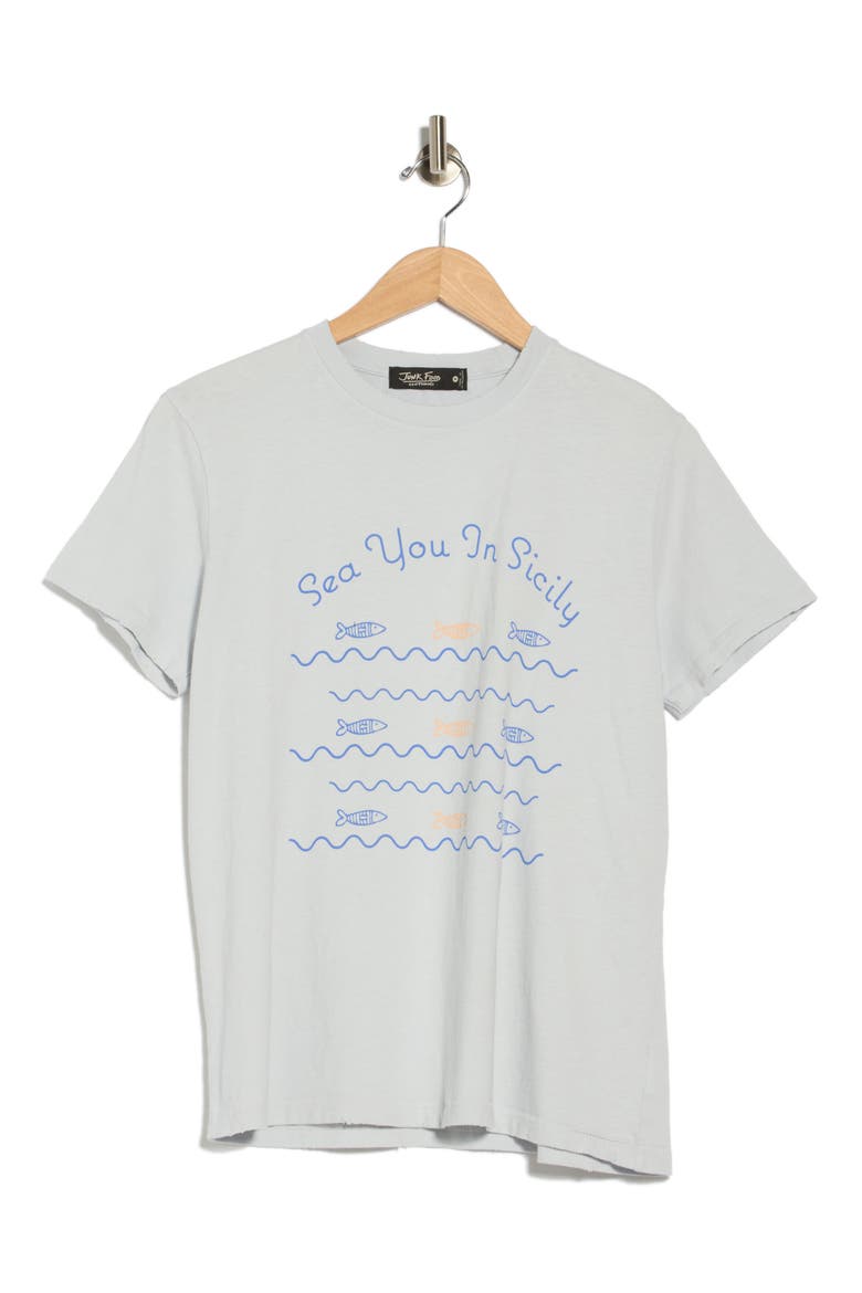 Sea You In Sicily Cotton Graphic T-Shirt, Alternate, color, DREAM