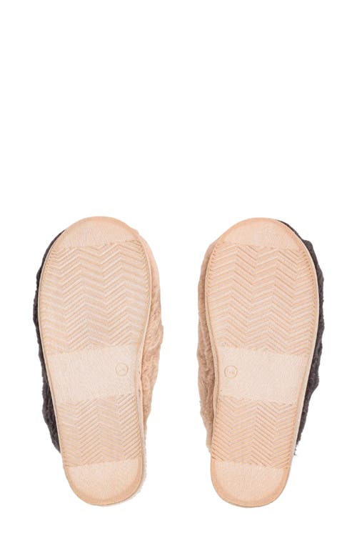 Memoi Colorblock Slipper In Multi