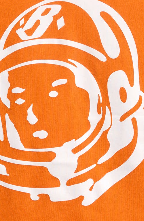 Billionaire Boys Club Kids' Helmet Head Cotton Graphic T-shirt In Orange