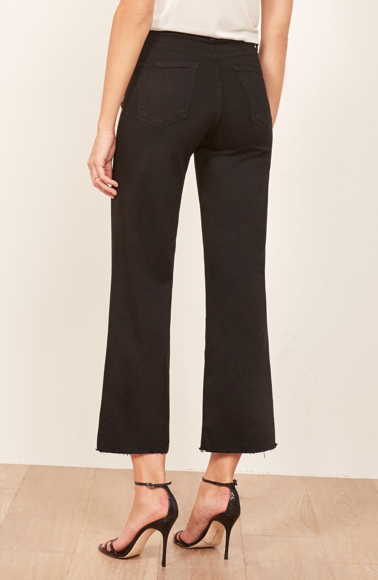 Reformation Stretch Crop Jeans, Alternate, color,