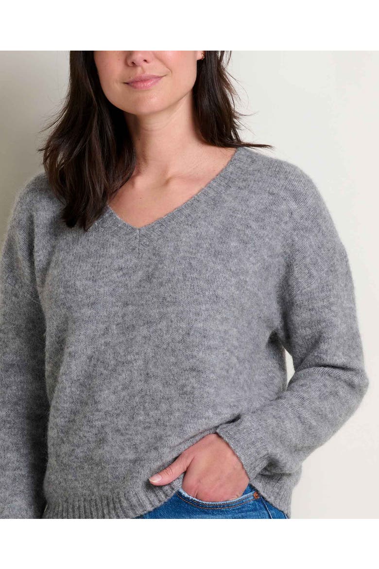 Toddy Pullover Sweater, Alternate, color, Heather Grey