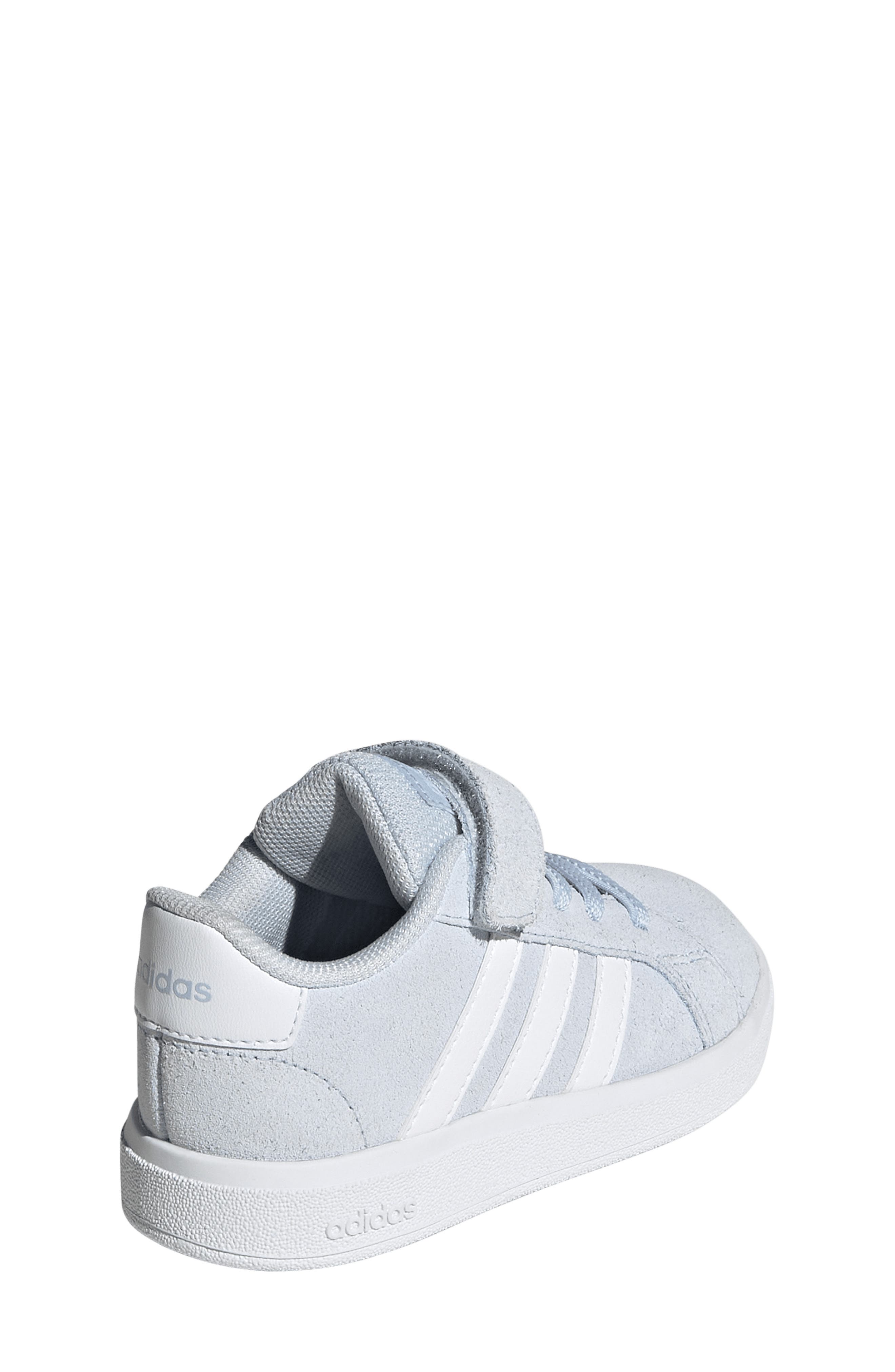 adidas Kids' Grand Court 2.0 Sneaker, Alternate, color, Crystal Sky/ Footwear White