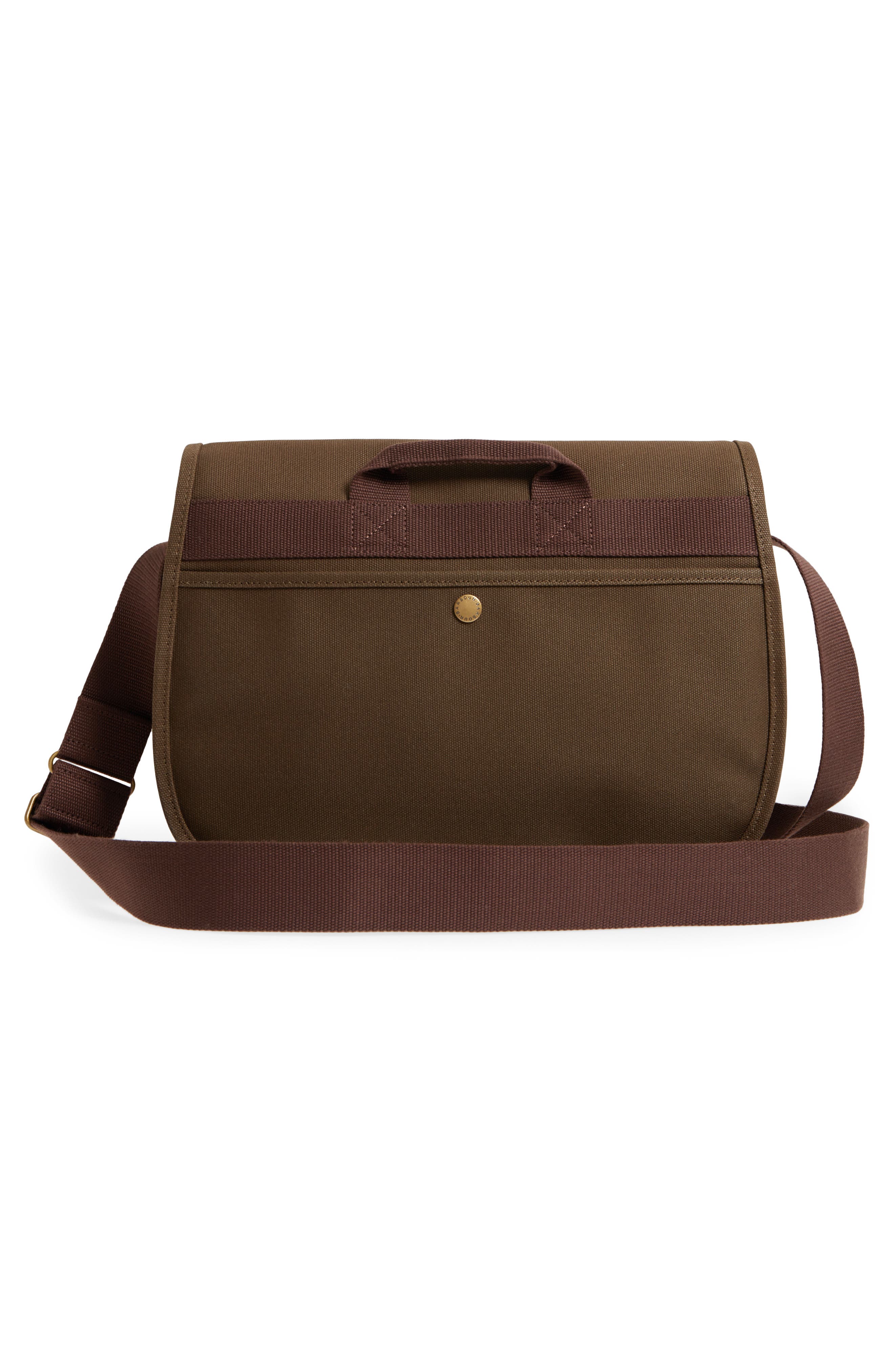 Barbour Tarras Canvas Messenger Bag, Alternate, color, 