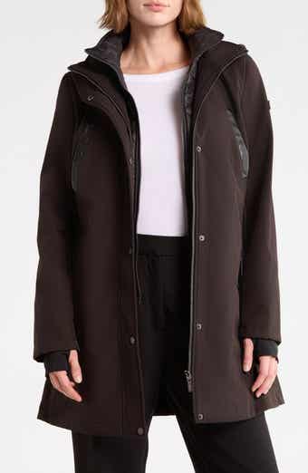 Hooded Softshell Anorak with Bib