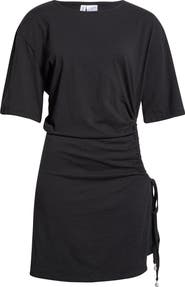 Sanctuary Shirred Side Cover-Up Shirt Dress