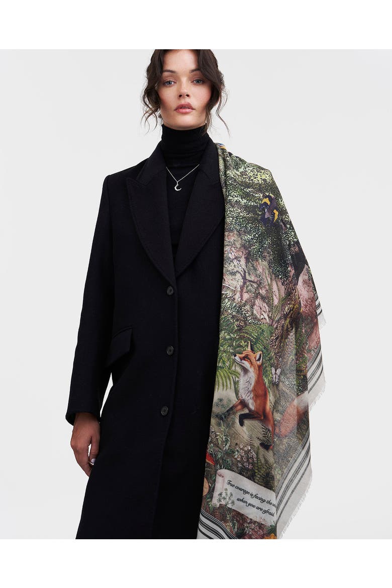 Woodland Tales Scarf, Alternate, color, Multi Colour
