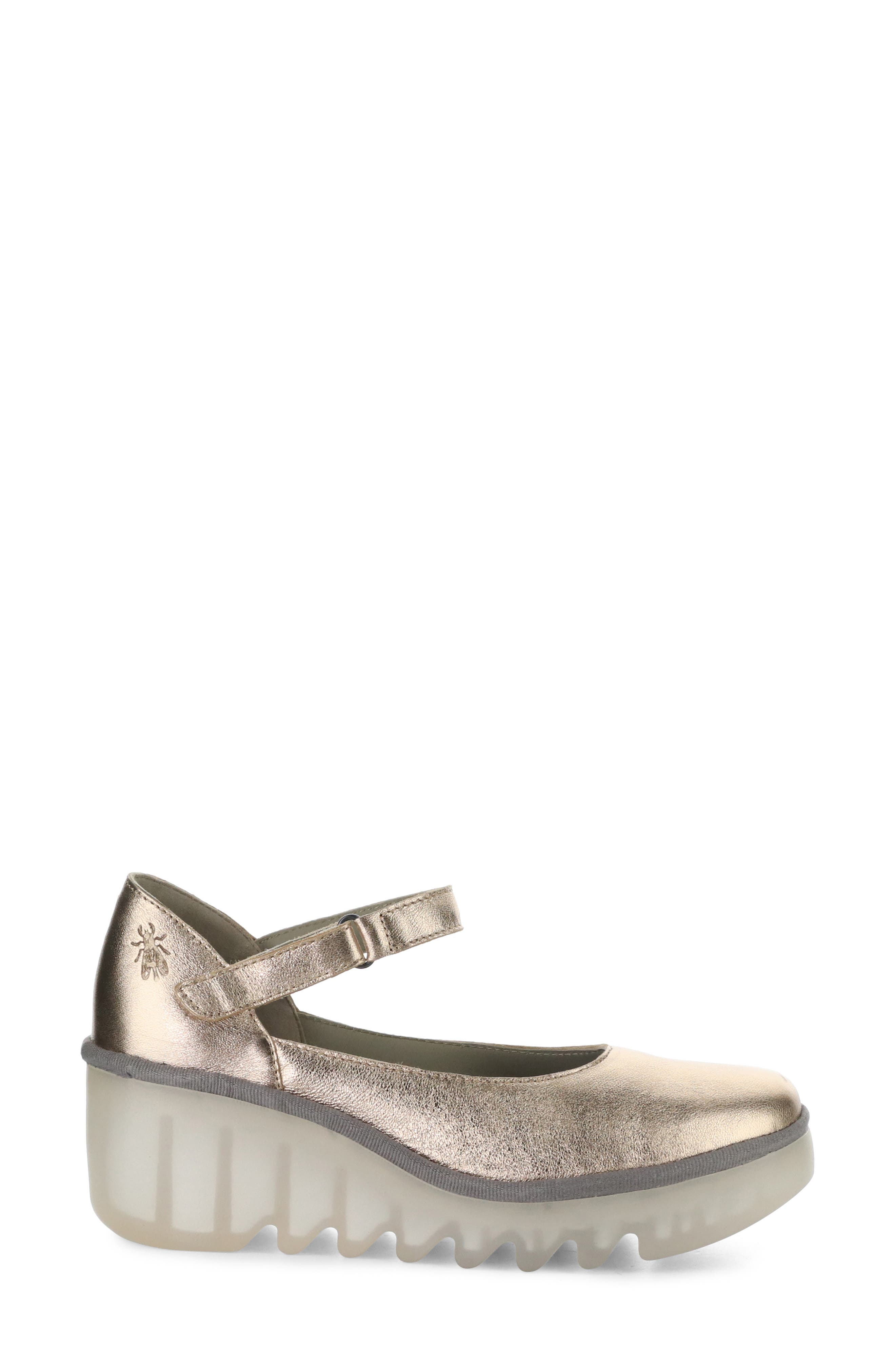 Bawo Platform Wedge Pump, Alternate, color, 013 SAHARA LAMINATO