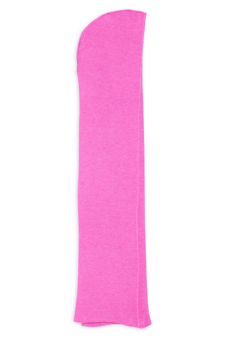 Gentle Hooded Scarf, Alternate, color, FUCHSIA