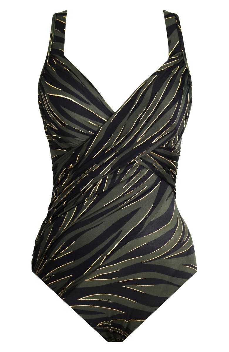 Miraclesuit<sup>®</sup> Seabra Revele Underwire One-Piece Swimsuit, Alternate, color, 
