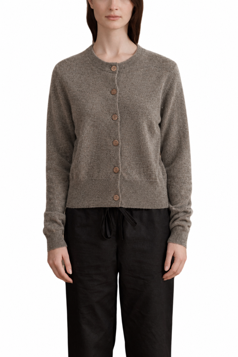 Greta Cardigan, Main, color, WALNUT