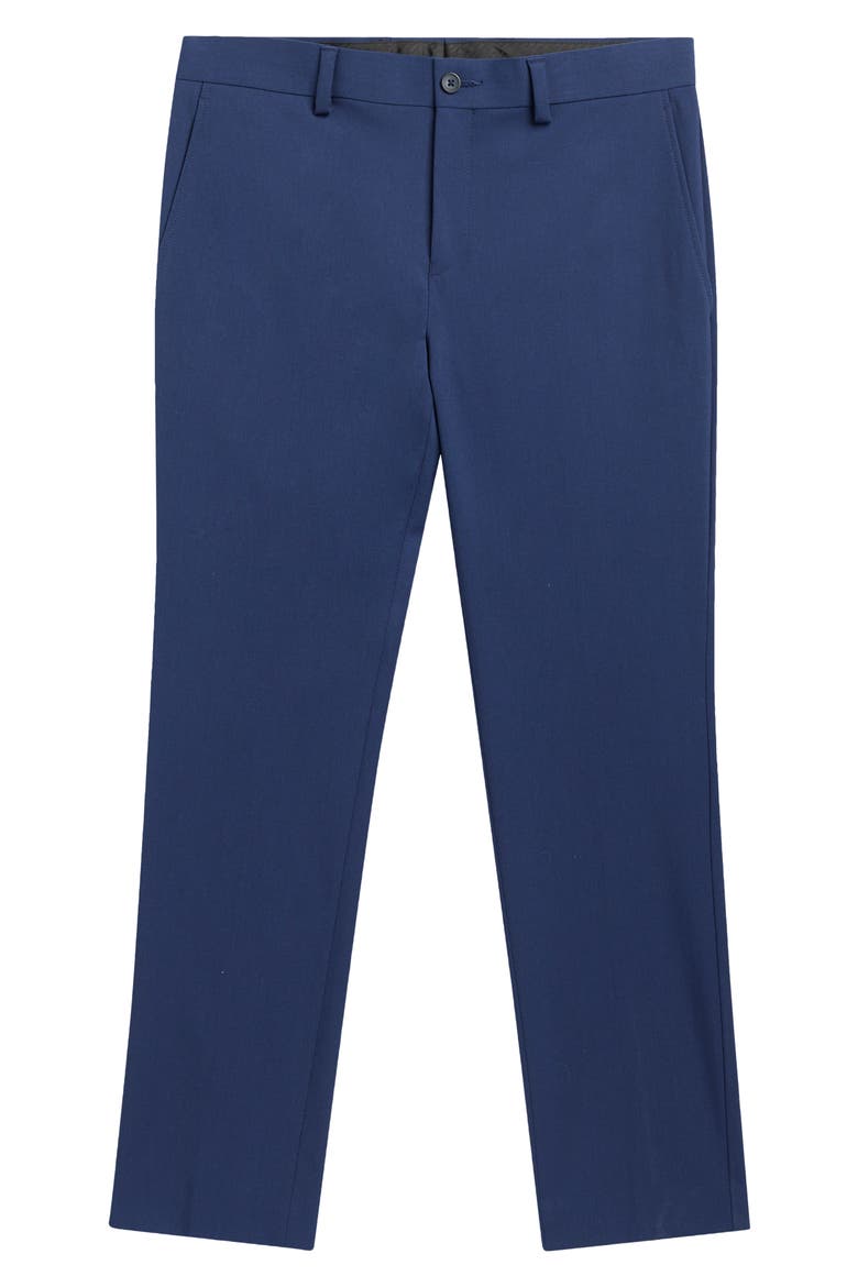 Kids' Solid Dress Pants, Main, color, BLUE