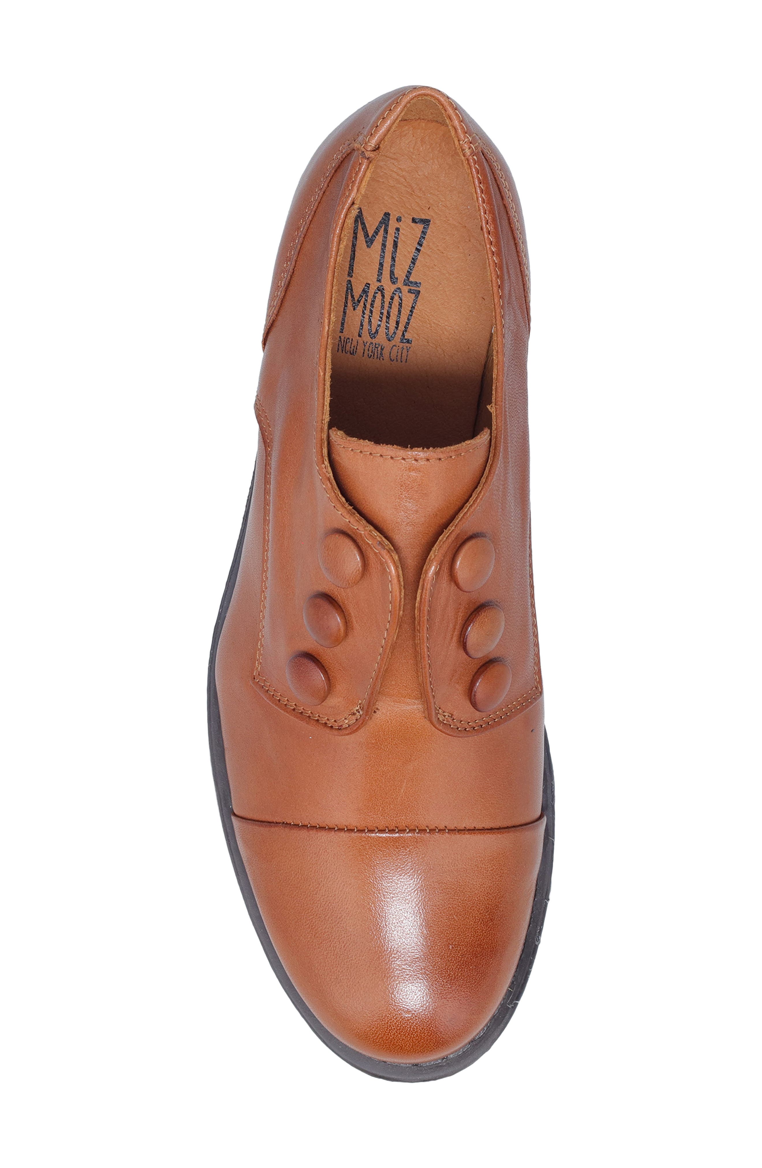 Lancie Laceless Derby, Alternate, color, BRANDY