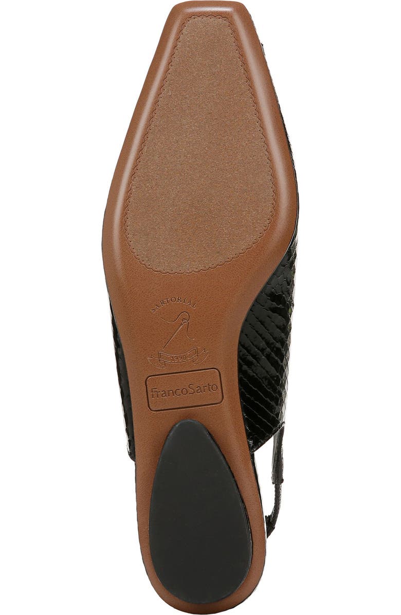 Franco Sarto Cassidy Slingback Flat, Alternate, color, Black