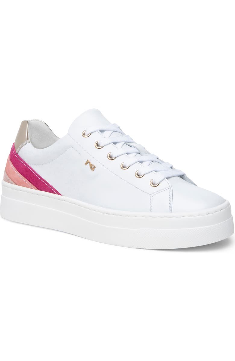 NeroGiardini Retro Stripe Sneaker, Main, color,