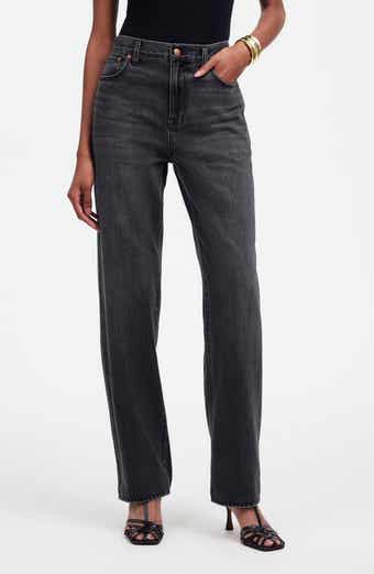 Madewell The Rail Straight Leg Jeans