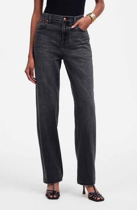 Madewell The Rail Straight Leg Jeans
