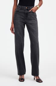 Madewell The Rail Straight Leg Jeans