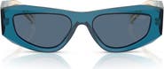 Prada 52mm Pillow Sunglasses