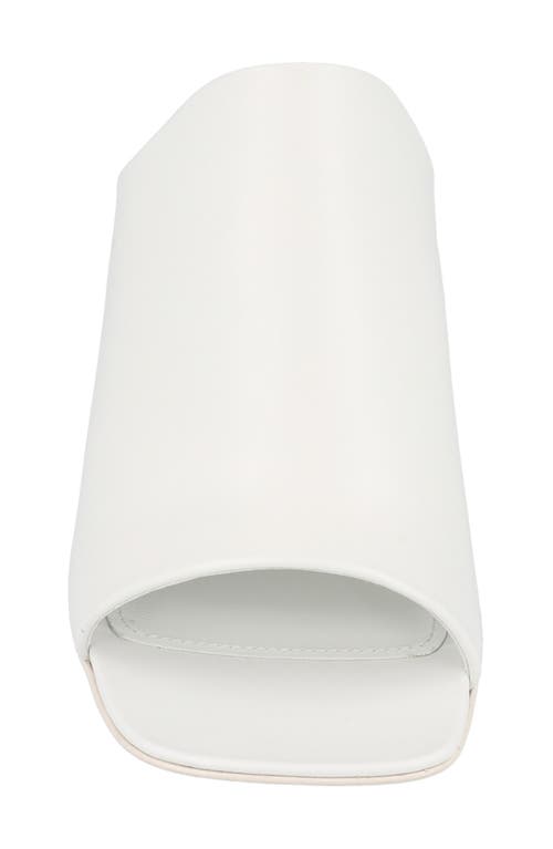 Ferragamo Era Slide Sandal In White