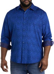 Robert Graham DXL Luther Tonal Sport Shirt