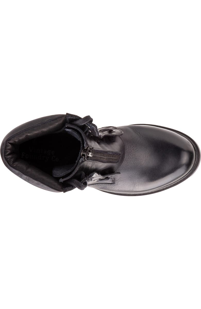 VINTAGE FOUNDRY Filo Leather Zip Front Boot, Alternate, color,